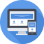 Small business web design icon