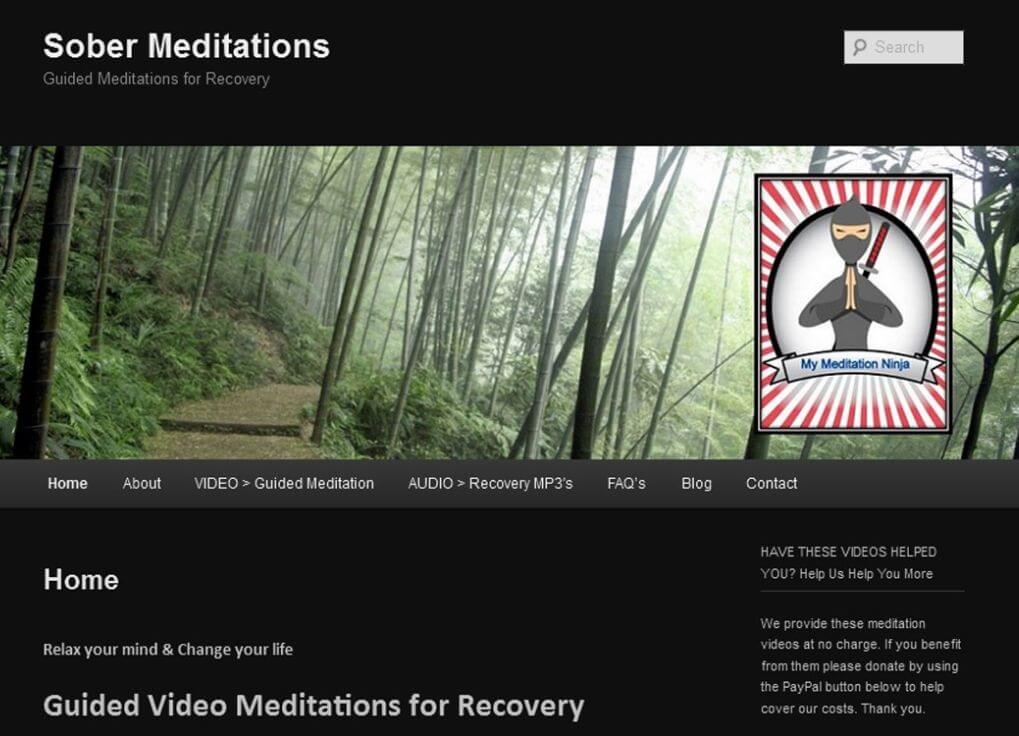 sober mediations webiste