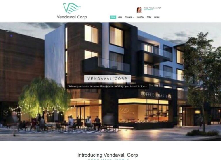 Vendaval Corp Home Page