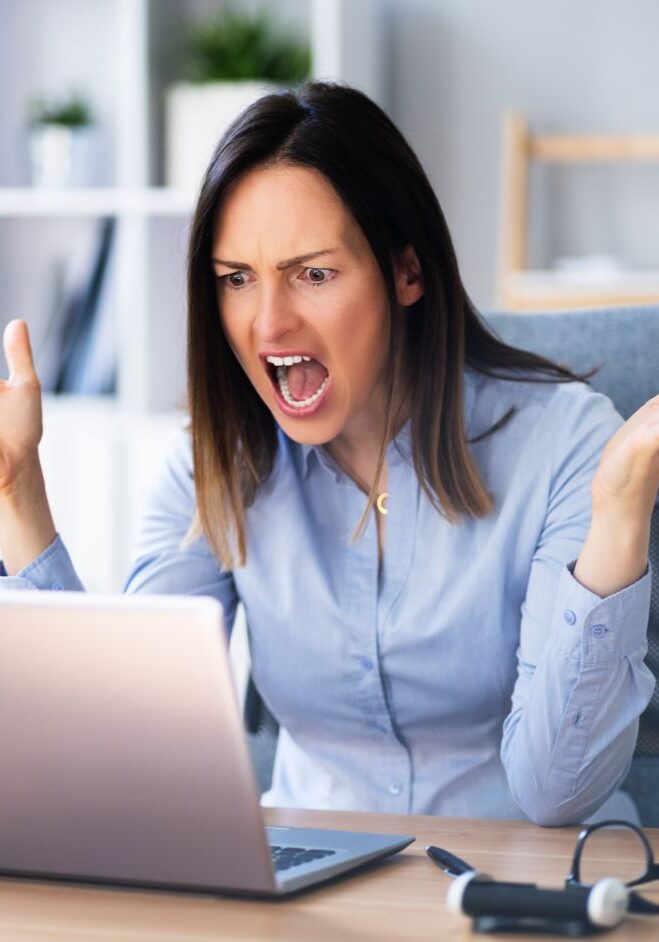 Ransomware Cyber Extortion Hack. Business Computer Malware