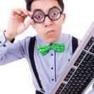 My Process | picture of a geek with glasses